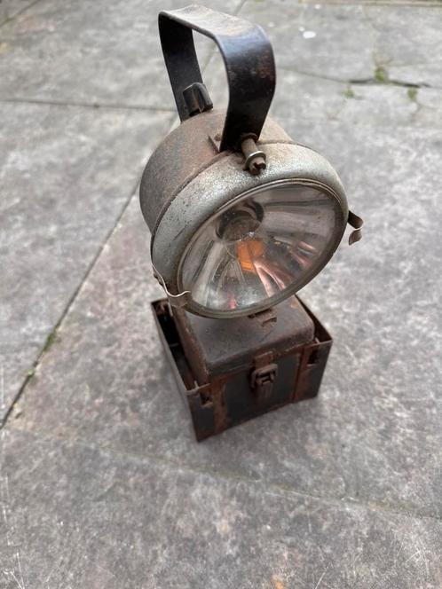 Oude signaallamp, Antiek en Kunst, Antiek | Lampen, Ophalen