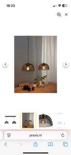 Lucide hanglamp mesh 2 lampen/ eettafel hanglamp, Huis en Inrichting, Lampen | Hanglampen, Ophalen of Verzenden, Zo goed als nieuw