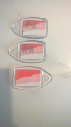 3 gelijkaardige sleutelhangers  : Delhaize, Ophalen of Verzenden, Zo goed als nieuw, Merk