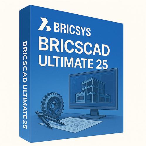 Bricsys BricsCAD Ultimate 25, Computers en Software, Educatie- en Cursussoftware, Nieuw, Windows, Ophalen