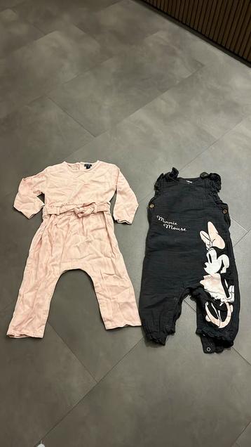 Set van 2 baby jumpsuits – Maat 80 – Disney Primark & Kiabi beschikbaar voor biedingen