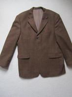 Colbert bruin 56 100% Woolmark Moon Shetland, Kleding | Heren, Bruin, Verzenden, Zo goed als nieuw, Moon Shetland