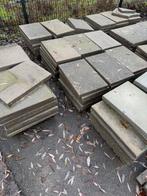 Partij 60/40 beton tegels 80m2 +/-, Tuin en Terras, Tegels en Klinkers, Ophalen, Zo goed als nieuw, Beton, Terrastegels