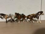 Schleich cowboy / indianen paarden, Verzamelen, Dierenverzamelingen, Ophalen of Verzenden, Zo goed als nieuw, Paard, Beeldje of Figuurtje