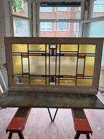Glas in lood raam, Antiek en Kunst, Ophalen