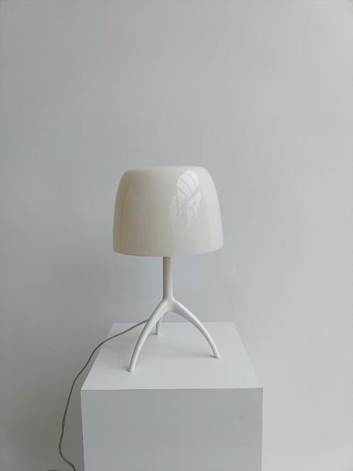 Foscarini Piccolo Lumière, Huis en Inrichting, Lampen | Tafellampen, Zo goed als nieuw, Minder dan 50 cm, Glas, Ophalen