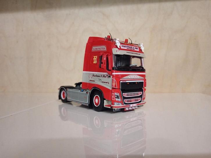 Volvo FH Fisotrans Tekno, Hobby en Vrije tijd, Modelauto's | 1:50, Nieuw, Bus of Vrachtwagen, Tekno, Ophalen of Verzenden