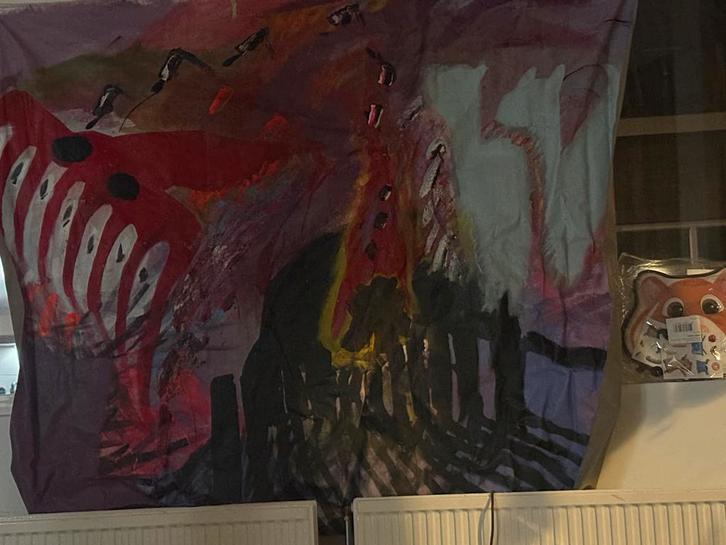 Felix Zekveld Schilderij 160x180, Antiek en Kunst, Kunst | Schilderijen | Klassiek, Ophalen