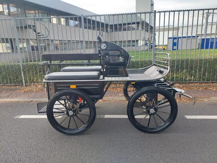 Kuhnle doorloopwagen recreatiewagen, Dieren en Toebehoren, Rijtuigen en Koetsen, Gebruikt, Paard