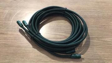 Audioquest Chicago rca kabel 3 meter stereo analoog beschikbaar voor biedingen