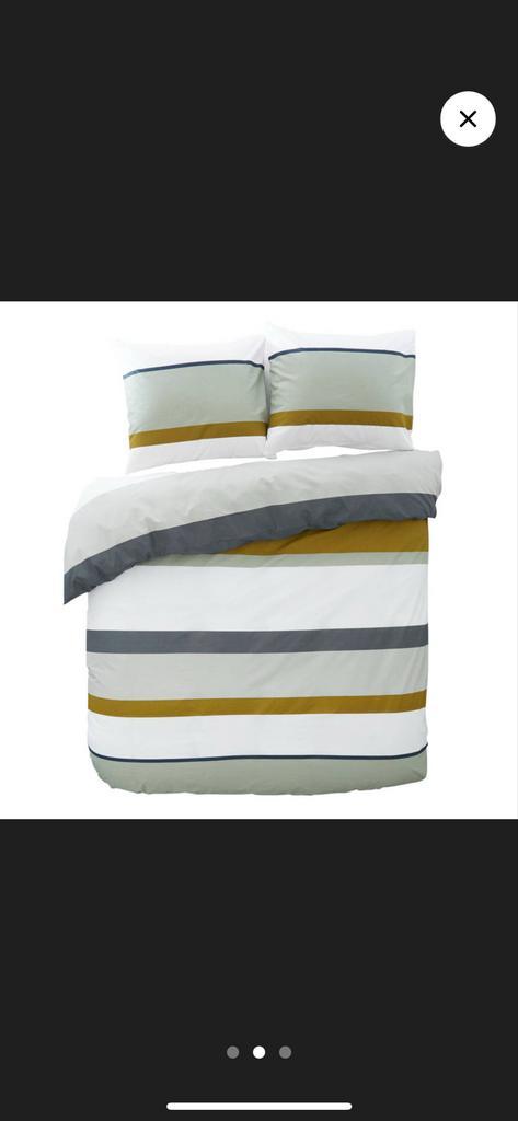 Nieuw Dekbedovertrek 240x200/220cm, Huis en Inrichting, Slaapkamer | Beddengoed, Nieuw, Dekbedovertrek, Tweepersoons, Groen, Ophalen
