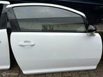 Portier rechtsvoor wit Opel Corsa D ('06-'15), Rechts, Gebruikt, Deur, Opel
