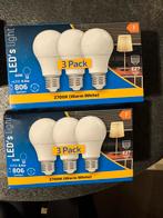 6 lampen 60w/806 lumen, Led-lamp, Minder dan 30 watt, Zo goed als nieuw, E27 (groot)