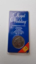 Herdenkingsmunt Charles en Diana 1981, Postzegels en Munten, Ophalen of Verzenden, Overige landen, Losse munt