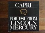 Mercury Capri (1981, USA), Ophalen of Verzenden, Nieuw, Overige merken