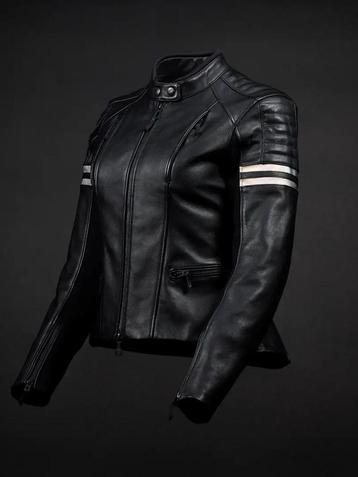 Enginehawk Revolver dames motorjas zwart (maat M) beschikbaar voor biedingen