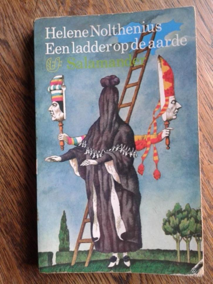 Helene Nolthenius, Een ladder op de aarde / Verona 14e eeuw, Boeken, Literatuur, Gelezen, Nederland, Ophalen of Verzenden