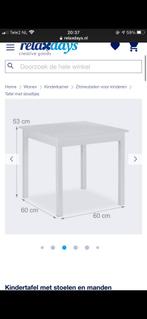 Kindertafel set - Nieuw in doos! Inclusief verzendkosten, Ophalen of Verzenden, Nieuw, Tafel(s) en Stoel(en)