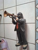 Jazz Muzikant Beeld - Vintage Trompetspeler, Ophalen