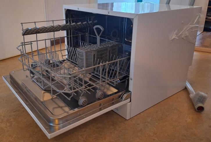 Bosch SKS62E22EU mini vaatwasser – 6 programma’s, vrijstaand, Witgoed en Apparatuur, Vaatwasmachines, Gebruikt, Vrijstaand, Minder dan 85 cm