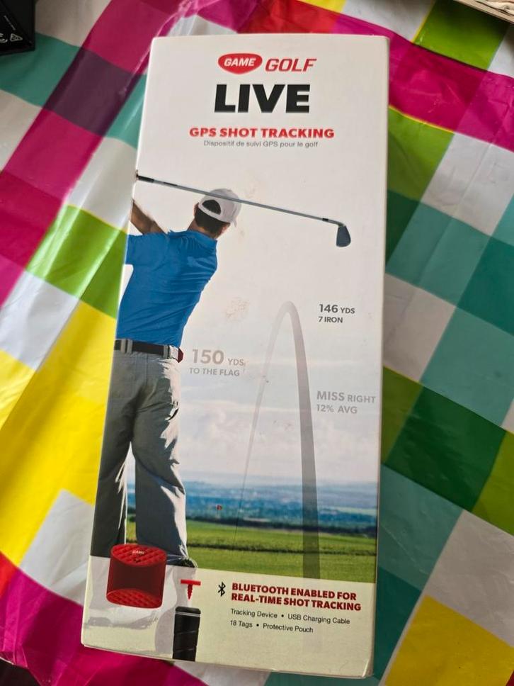 Game Golf Live Tracker - Verbeter je spel!, Sport en Fitness, Golf, Zo goed als nieuw, Overige typen, Overige merken, Ophalen of Verzenden