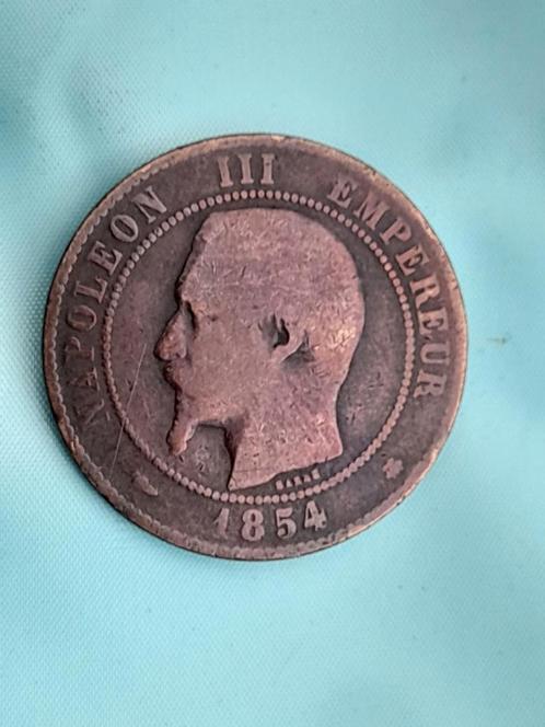Napoleon III Munt 1854, Postzegels en Munten, Munten | Nederland, Losse munt, Overige waardes, Vóór koninkrijk, Ophalen of Verzenden