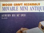 Bouwpakket houten auto, Overige merken, Wood craft essembly, Auto, Onbekend