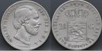 Rijksdaalder 1858 - 2 1/2 gulden 1858 - Willem 3, Postzegels en Munten, Munten | Nederland, Koning Willem III, Verzenden, Zilver