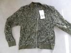 jasje Zara, mt L  groen/open gaas/rits,  nieuw, Verzenden, Zara, Maat 42/44 (L), Nieuw
