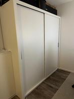 Grote witte kledingkast met schuifdeuren, Huis en Inrichting, Kasten | Kledingkasten, Ophalen, 200 cm of meer, Zo goed als nieuw
