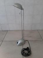 Bureaulamp of tafellamp  in hoogte verstelbaar zilvergrijs, Ophalen of Verzenden, Minder dan 50 cm