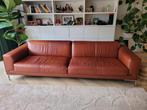 Lederen bank Design on Stock Aikon - 5 zits, Huis en Inrichting, Ophalen, 250 tot 300 cm, Gebruikt, 75 tot 100 cm