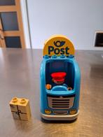 Duplo Postwagen met postbode en pakketje, Ophalen of Verzenden, Gebruikt, Losse stenen, Duplo