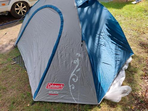 Coleman splash bleu 2 persoons tent, Caravans en Kamperen, Tenten, tot en met 2, Zo goed als nieuw, Ophalen of Verzenden