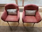 Lounge Chair (2x), Twee, Stof, Zo goed als nieuw, Ophalen