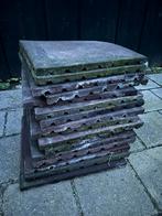Stalmatten / rubberen tegels, Tuin en Terras, Ophalen, Zo goed als nieuw, Beton, Terrastegels