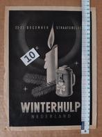 WINTERHULP  WHN POSTER, Ophalen of Verzenden, Landmacht, Nederland, Foto of Poster
