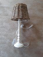 Schemerlampje, Huis en Inrichting, Lampen | Tafellampen, Ophalen of Verzenden, Minder dan 50 cm, Hout, Landelijk