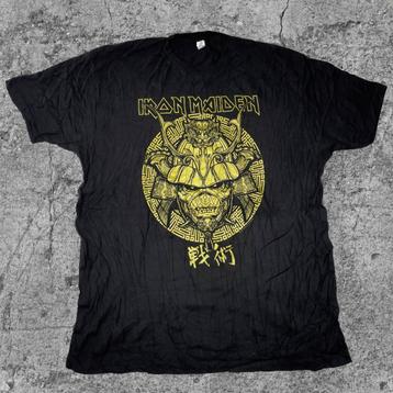 vintage Iron Maiden Tee Samurai Eddie Gold Size:XXL  T-239 beschikbaar voor biedingen