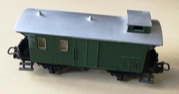 MäRKLIN H0 # 4008 BAGAGEWAGEN GROEN DB beschikbaar voor biedingen