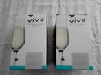 8 champagne glazen villeroy en boch nieuw, Huis en Inrichting, Keuken | Servies, Glas of Glazen, Ophalen of Verzenden, Overige stijlen