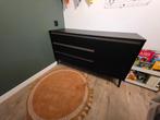 Europe Baby Sterre Commode XL Zwart / Oak, Kinderen en Baby's, Kinderkamer | Commodes en Kasten, Ophalen, 50 tot 70 cm, 100 cm of meer