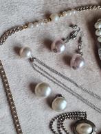 7 delig vintage sieraden parel, Sieraden, Tassen en Uiterlijk, Kettingen, Ophalen of Verzenden, Zo goed als nieuw, Overige materialen