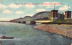 02942 Moerdijk - Brug over het Hollandsch Diep -  gel. 1912, Verzamelen, Ansichtkaarten | Nederland, Verzenden, Voor 1920, Gelopen