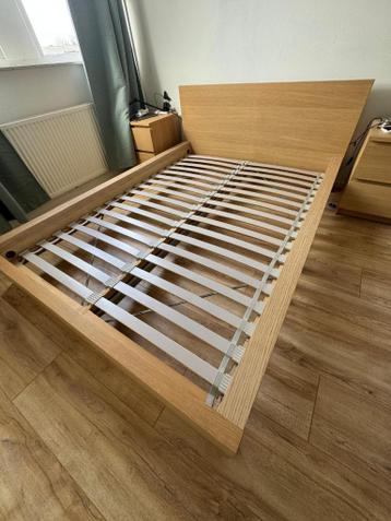 Ikea bed MALM bedonderstel + lattenbodem 140X200 cm - afbeelding 6