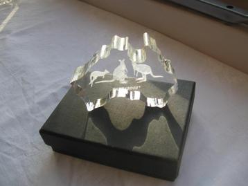 Souvenir Australie kangooroos walibies in glas 3d beschikbaar voor biedingen
