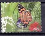 (PZ30) Postzegel Nederland 2025 gestempeld Distelvlinder, Ophalen of Verzenden, Na 1940, Gestempeld