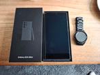 Samsung S24 Ultra + Samsung Watch compleet in doos, Galaxy S24, Zwart, Ophalen of Verzenden, Zo goed als nieuw