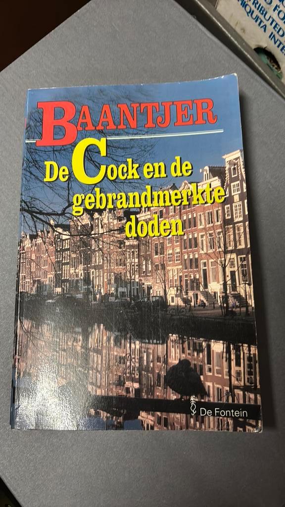 A.C. Baantjer - De Cock en de gebrandmerkte doden, Boeken, Detectives, Zo goed als nieuw, Ophalen of Verzenden
