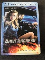 Drive Angry Special Edition 3D bluray en dvd Steelbook, Cd's en Dvd's, Blu-ray, Ophalen of Verzenden, Zo goed als nieuw, Actie